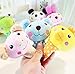 Mimibox Squeaky Plush Dog Toy for Smalls Dogs - Pack of 3, Random Color