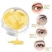 Gold Eye Mask, Collagen Eye Mask, Gold Eye Pads Anti-aging Hyaluronic Acid Eye Patches for Anti Aging,Dark Circles and Puffiness, Anti Wrinkle, Moisturising,Whitening