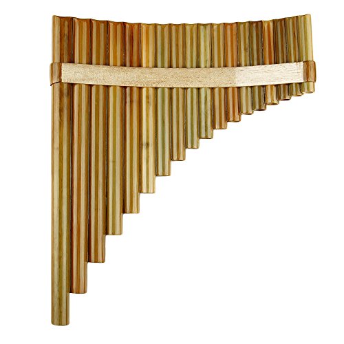 18 Pipes Pan Flute F Key Chinese Traditional Musical Instrument Pan Pipes (Left Hand) - Thumbnail 2