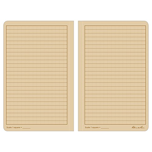 Rite in the Rain Tactical Field Notebook, Weatherproof, 4.6" x 7", Tan - Image 3