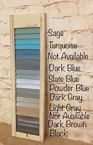 Vintage shutters, Handcrafted Shutters, Farmhouse Shutters