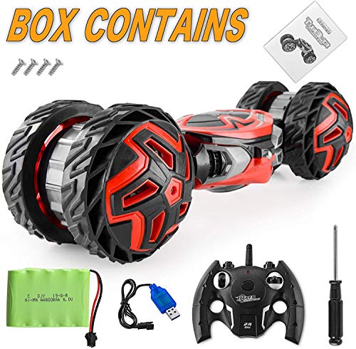 XIXOV, RC Truck, High Speed Transform Remote Control Car 2.4Ghz Off-Road Electric Motors Vehicles 4WD Rock Crawler Toy Best Gift for Kids and Adults