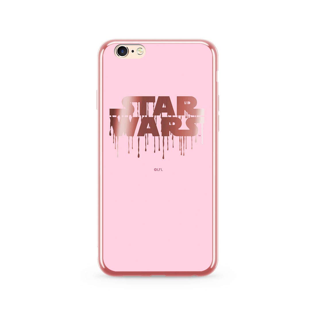 ERT GROUP Original Star Wars TPU Case for iPhone 6 PLUS, Liquid Silicone Cover, Flexible and Slim, Protective for Screen, Shockproof and Anti-Scratch Phone Case
