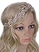 Vijiv Vintage Wedding Accessories Bridal Headpiece Flower Crown Headband Hair Wreath