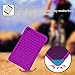 Fintie Silicone Case for Amazon All-New Fire HD 8 - [Honey Comb Series] Light Weight [Anti Slip] Shock Proof Silicone Protective Cover [Kids Friendly] for Fire HD 8 Tablet (2016 6th Gen), Purple