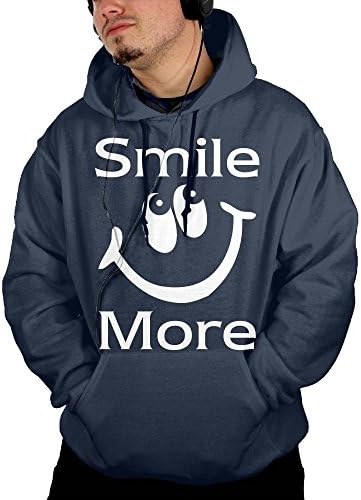 Fandao Men's Belt Sweatshirt Happy Smile More Roman Atwood Sports Hoodie