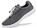 JUAN Men's Running Shoes Fashion Breathable Sneakers Mesh Soft Sole Casual Athletic Lightweight (10US/44EU,Men, Dark Gray)