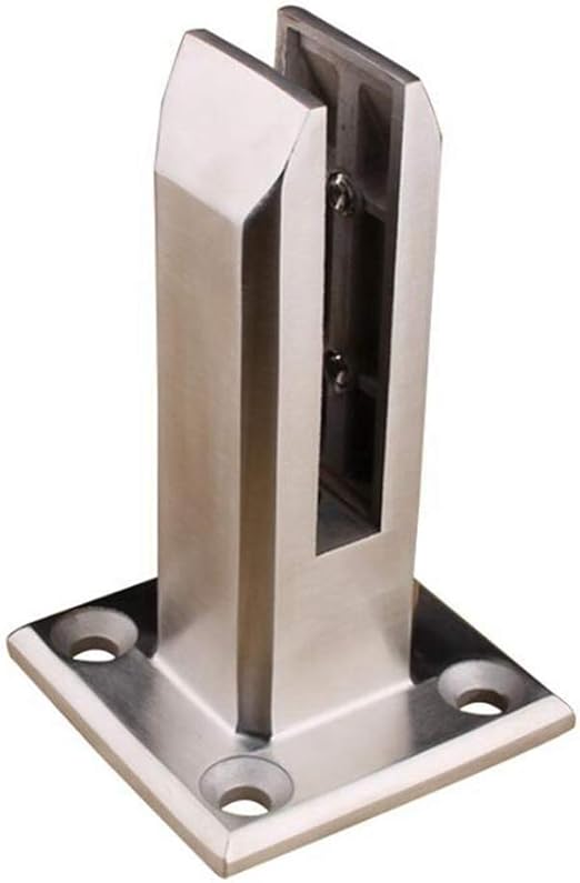 Lukloy 1 Stuck 304 Edelstahl Quadratische Glas Spigots Pool Zaun Zaun Zaun Zaun Haus Garten Treppen Balustrade Gelander Balkon Glas Bodenklemme Amazon De Baumarkt