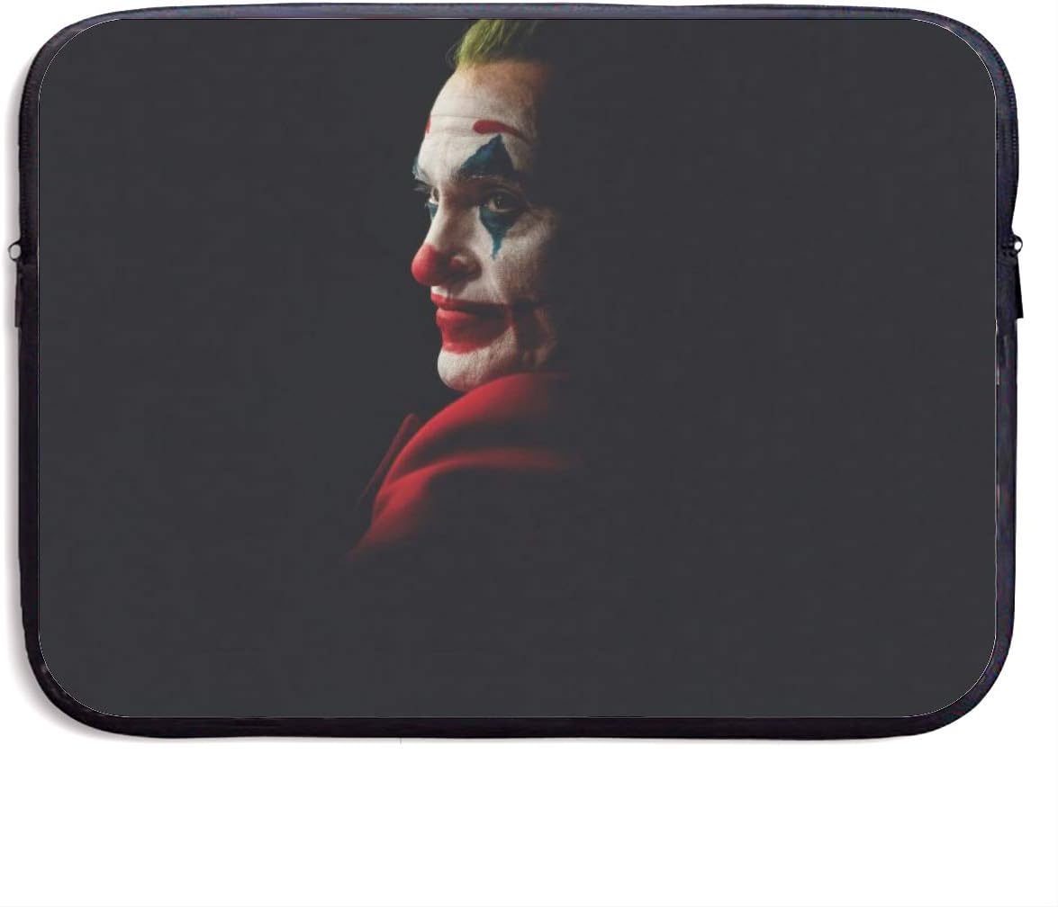 Laptop Sleeve Bag Joker Clown Tablet Briefcase Ultraportable Protective Canvas for 13 Inch MacBook Pro/MacBook Air/Notebook Computer