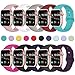DaQin Band Compatible with Apple Watch 38mm 42mm for Women and Men, Sport Replacement Wristbands for iWatch Series 3 Series 2 Series 1, S/M, M/L