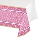 Pink Bandana Cowgirl Tableware Party Bundle for 16: Includes Plates, Napkins, Cups, and Tablecover
