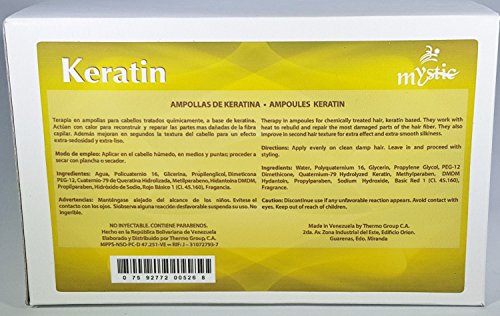 Mystic Keratin Ampoule (Pack 24 x 10cm3)
