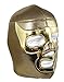 Mask Maniac RAMSES Adult Lucha Libre Wrestling Mask (pro-fit) Costume Wear - Gold, Large