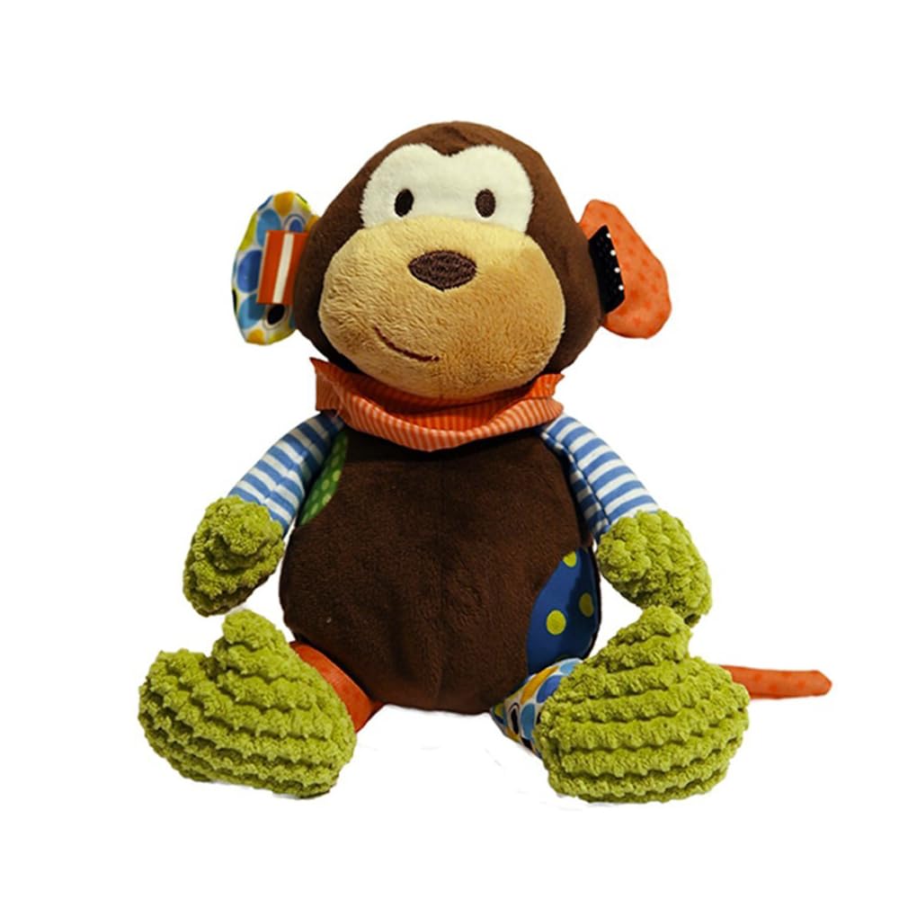 Rosewood Mitchell Monkey Dog Toy, clear