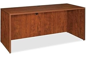 Lorell Laminated Credenza Shell, 60 by 24 by 29-1/2-Inch, Cherry