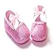 Baby Girl Moccasins Princess Sparkly Premium Lightweight Soft Sole Prewalker Toddler Shoes