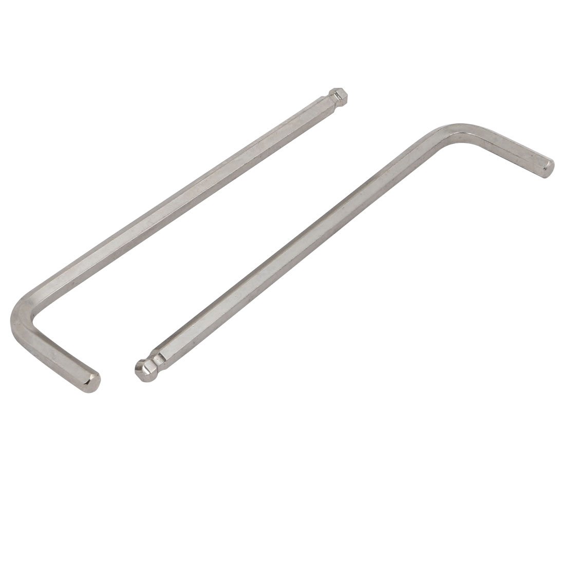 sourcing map Hex Key Wrench, 3/16 Inch L Shape Ball End Repair Tool, 2 Pcs (4.72" Length)