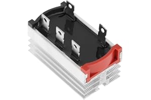 Zopsc 2Pcs Bridge Rectifiers SQL50A AC to DC 3 Phase Diode 50A 1200V Aluminum Bridge Rectifier Diode Spare Adapter