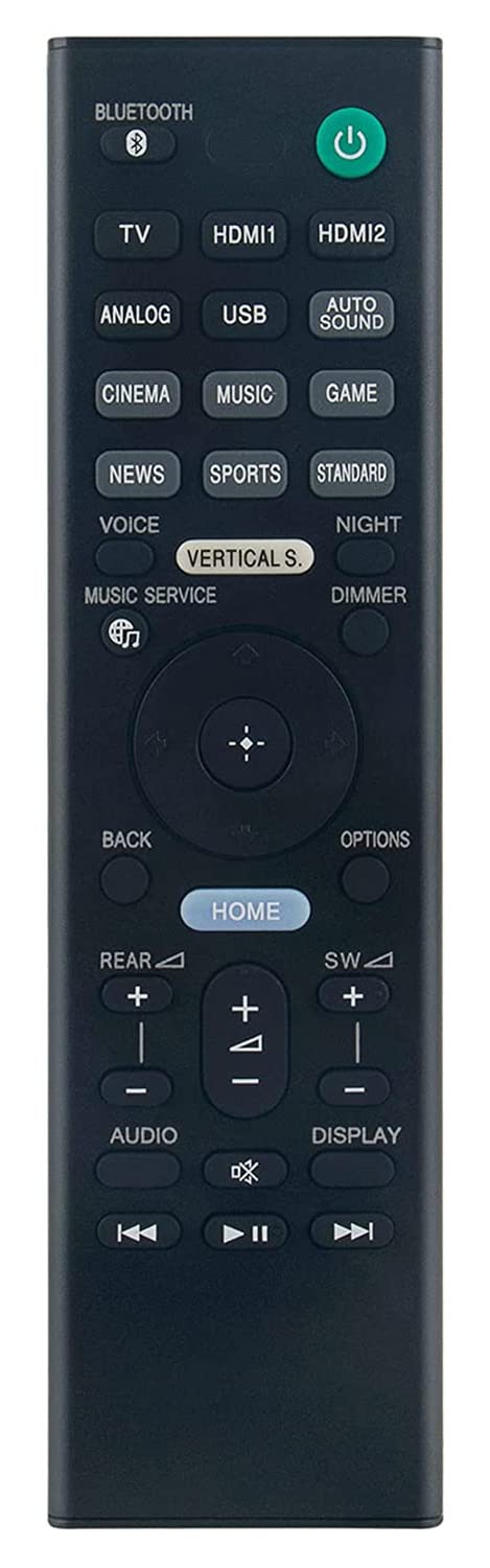 RMT-AH400U Universal Remote Control Compatible for Sony HT-Z9F HTZ9F Soundbar Remote Control