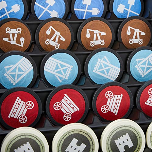 War Chest Siege Expansion Strategy Board Game, Chess Like Challenge