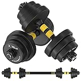 IAMACE Adjustable Dumbbells Set 44 lb with Durable