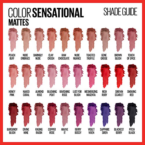 maybelline color sensational lipstick