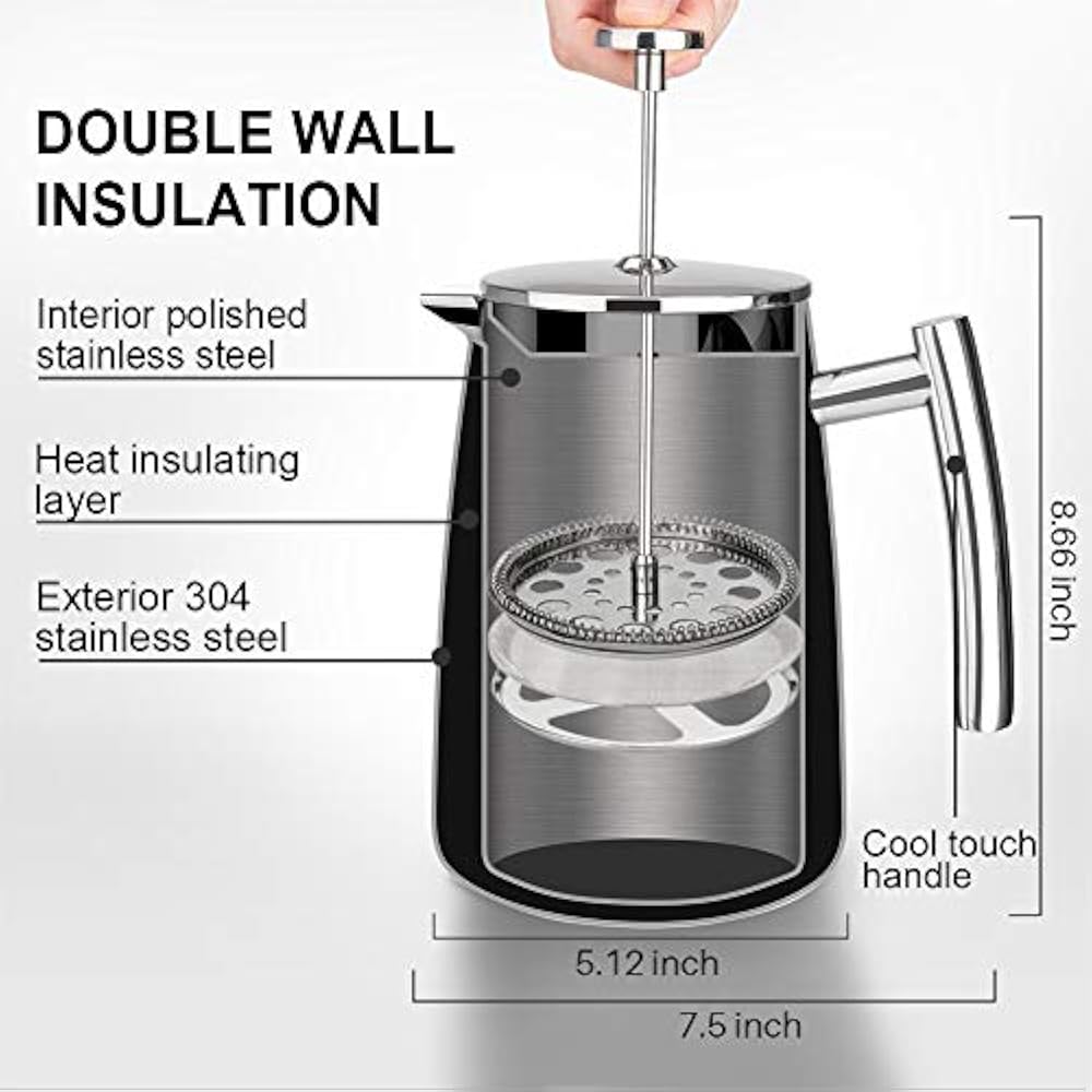 How To Work A French Press Coffee Maker Coffee press french behance