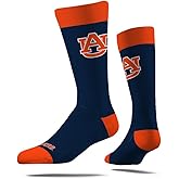 Strideline NCAA Mens Team Logo Dress Socks-Team Colors-One Size Fits Most -M/L (8-12)