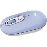 Logitech POP Mouse, Compact and Portable Wireless Bluetooth Mouse - Lilac | Compact, portable, programmable buttons, Easy-Swi