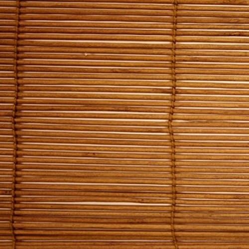 Stylish Fruitwood All Natural Bamboo Window Shade, 60 x 72