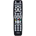 Philips Backlit Universal Remote Control, Works for Samsung, Vizio, TCL, HiSense, Sony, RCA, Panasonic, Roku, Apple TV, Smart TVs, Streaming Players, Blu-Ray, DVD, 8-Device, Black, SRP9488C/27
