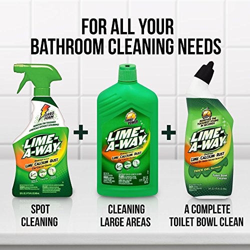 Lime-A-Way Toilet Bowl Cleaner, Liquid 16 oz (Pack of 2)