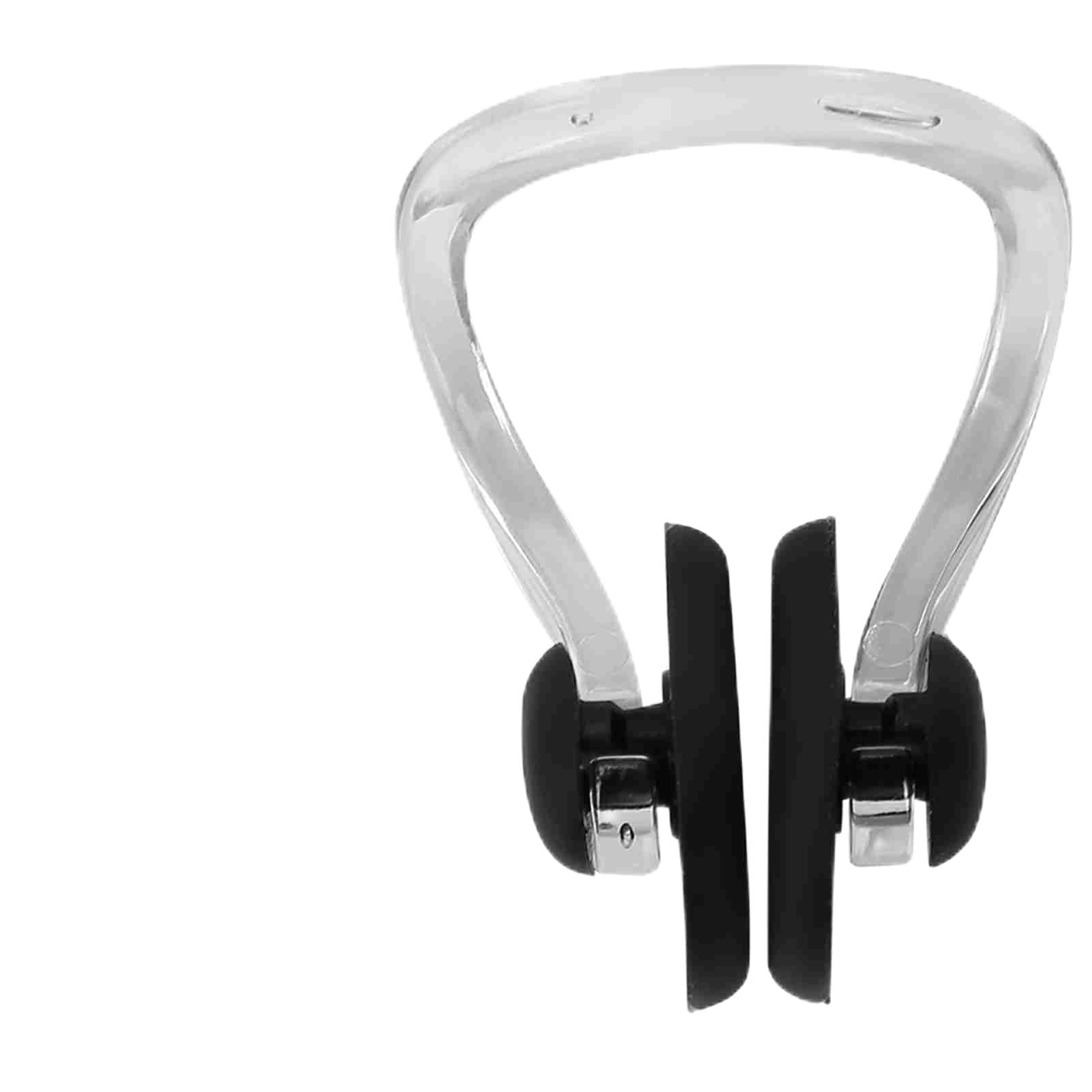 Dwawoo 2Pcs Swimming Nose Clip, Waterproof Swim Training Nose Plugs Water Nose Clip for Adults Children(Black) Swimming Nose Clip