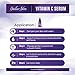 Premium Vitamin C Serum For Face Also Contains Vitamin E and Hyaluronic Acid, Anti Wrinkle, Anti Aging Skin Care Product, Promote Youthful & Vibrant Skin, Pump Action Bottle, 1 fl oz, Made in USA