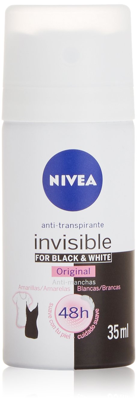 Nivea Deodorant Spray Invisible Black & White, 35 ml