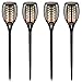 Jaer Solar Torches Light,Path Torches Dancing Flame Lighting 96 LED Dusk to Dawn Flickering Outdoor Waterproof garden decorations (4 PACK) primary