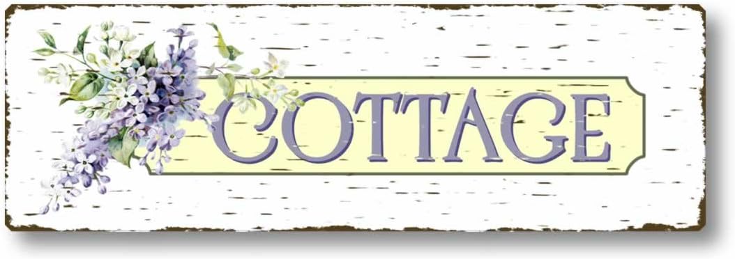 Item 436 Shabby Chic Lilac Cottage Sign