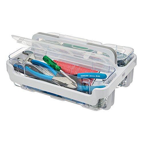Deflecto Desk Supplies Organizer Caddy, Three Clear Compartments Pricepulse