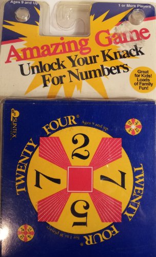 Twenty Four - Pocket Edition (Math Brain Teaser Cards) - [White Center Square]