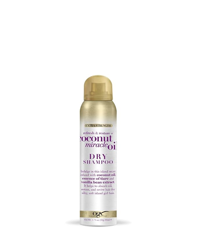 Amazon Coconut Miracle Oil Dry Shampoo 9 Count Beauty