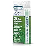Benadryl Extra Strength Itch Relief Stick, Topical Analgesic, Travel Size.47 fl. oz (Pack of 3)
