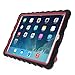 Gumdrop Cases Apple iPad Air 2 - Hideaway with Stand - Black - Red - Silicone - Rugged Shock Absorbing Protective Dual Layer Cover Case