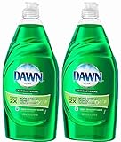 Dawn Ultra Antibacterial Dishwashing Liquid and Hand Soap, Apple Blossom Scent, 21.6 Ounce, Twin Pack...