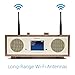 Grace Digital Encore+ Wireless Stereo Smart Speaker & Internet Radio with Wi-Fi + Bluetooth & 3.5