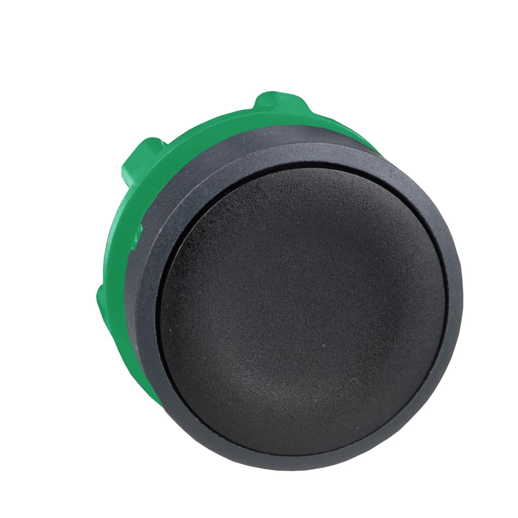 Schneider Electric ZB5AA2 Flush Pushbutton Head, Pb Head Flush Blk