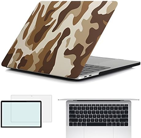 RYGOU 3 in 1 Hard Case Keyboard Cover Screen Shell for Newest MacBook Pro 13 Inch Without Touch Bar Model:A1708 (Released in Oct 2016)