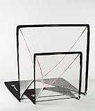 Rukket Rip It! Portable Lacrosse Goal - 4x4 or 6x6 Backyard Net