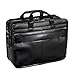 McKlein P Series Laptop Briefcase, Black Leather (86485)