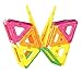 Magformers Creator Neon Color Set (60-pieces) Magnetic Building Blocks, Educational Magnetic Tiles Kit , Magnetic Construction STEM Set