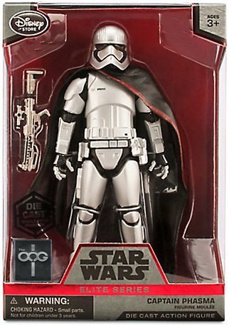 Star Wars Exclusive Captain Phasma Elite Series Die Cast Action Figure - 7 1/4